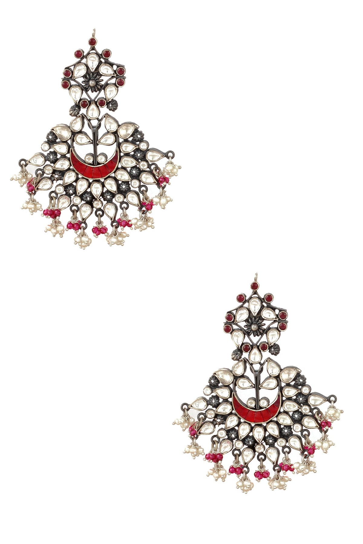 Handmade Kundan Danglers 