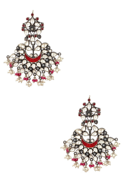 Handmade Kundan Danglers 