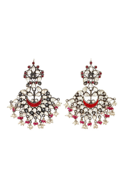 Handmade Kundan Danglers 