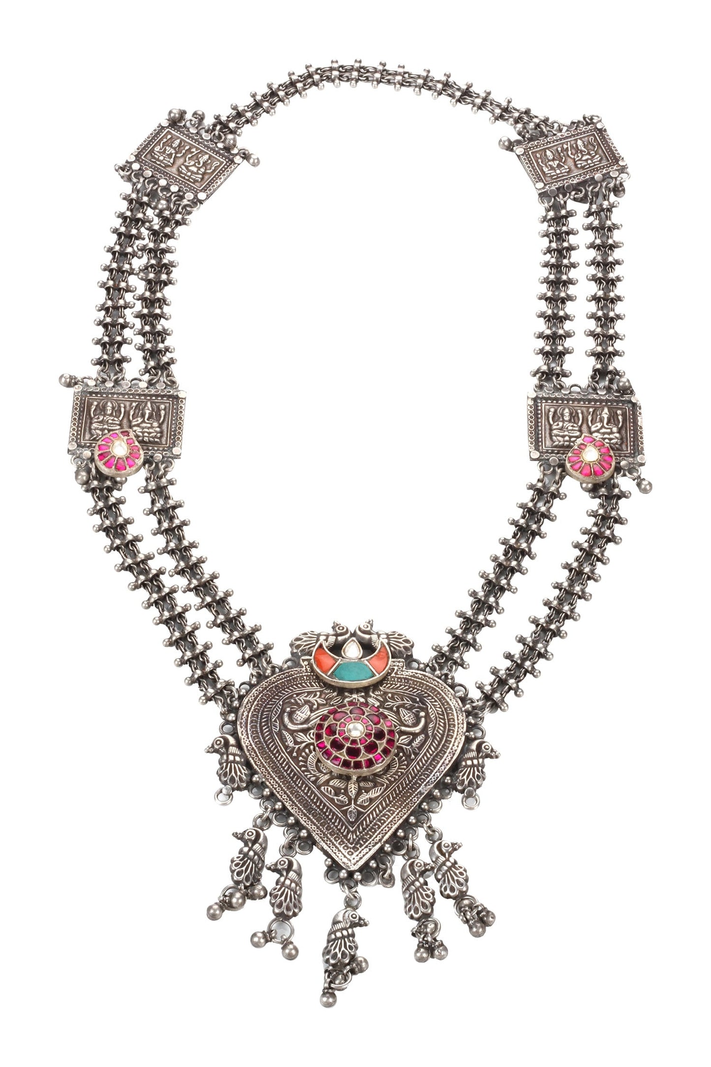 Handmade Kundan Pendant Necklace 