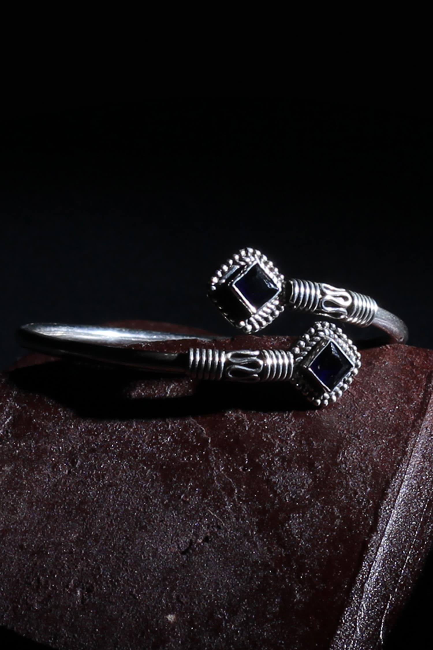 Handmade Geometric Open Cuff 
