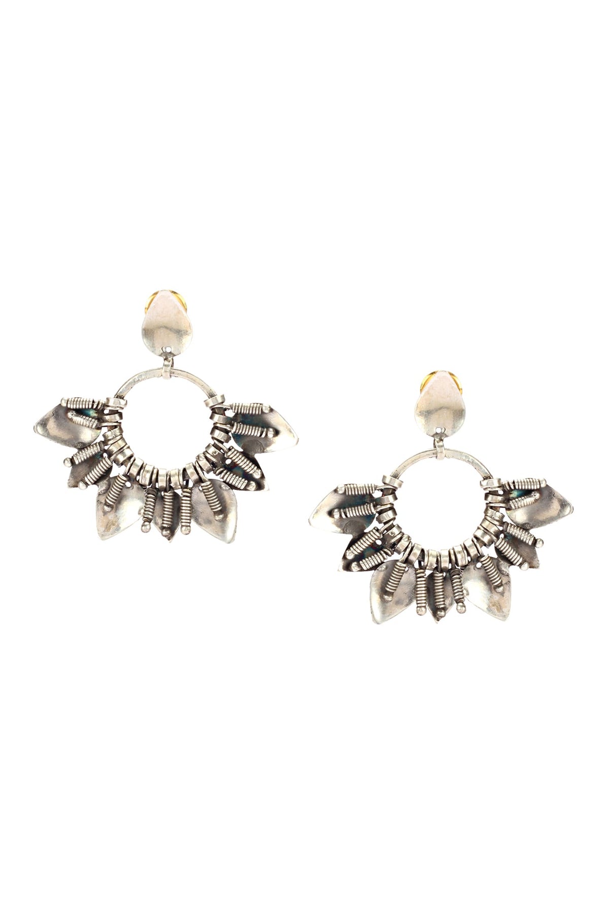 Handmade Hoop Danglers 