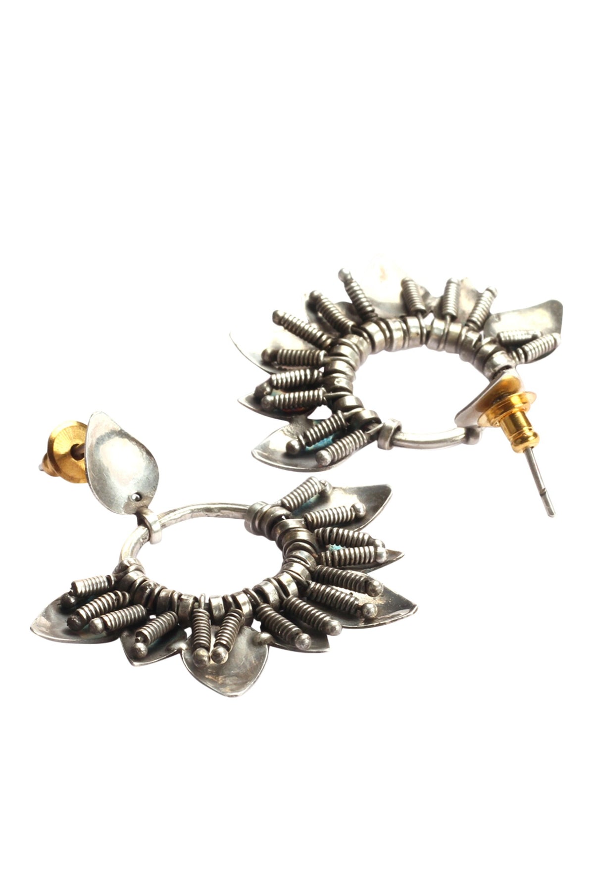 Handmade Hoop Danglers 