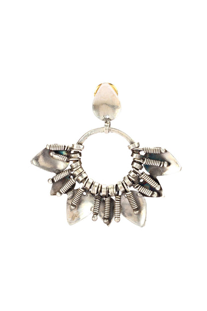 Handmade Hoop Danglers 