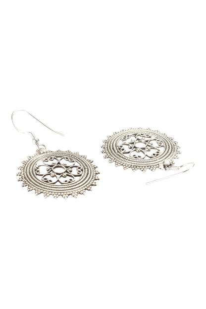 Handmade Circular Danglers 