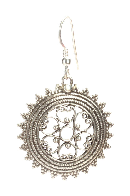 Handmade Circular Danglers 