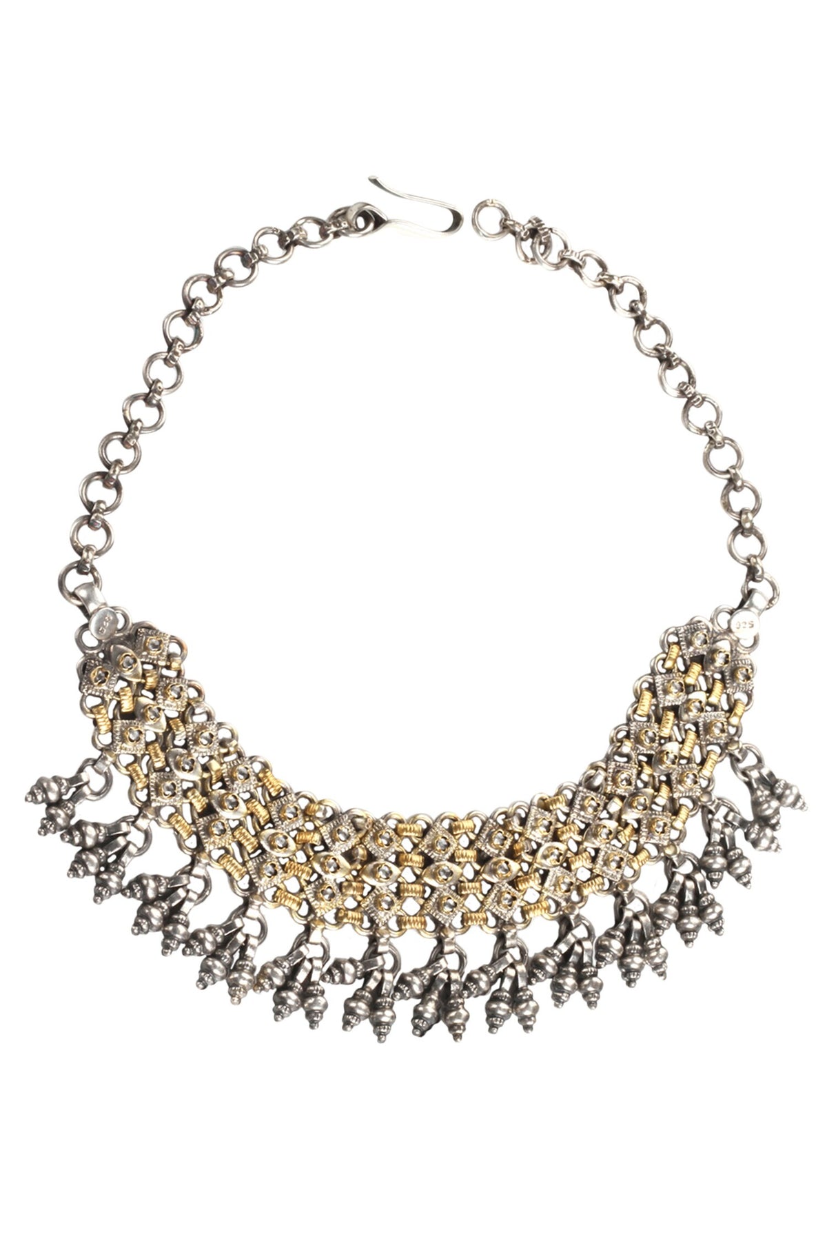 Handmade Ghungroo Drop Necklace 