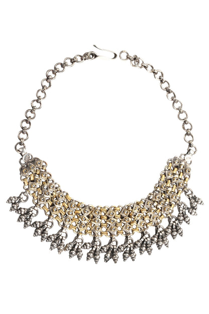 Handmade Ghungroo Drop Necklace 