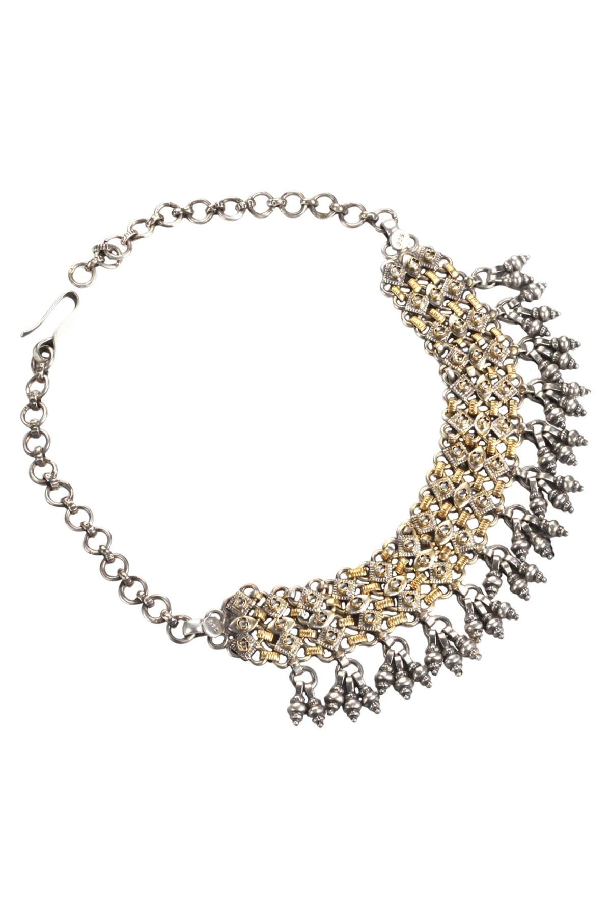 Handmade Ghungroo Drop Necklace 