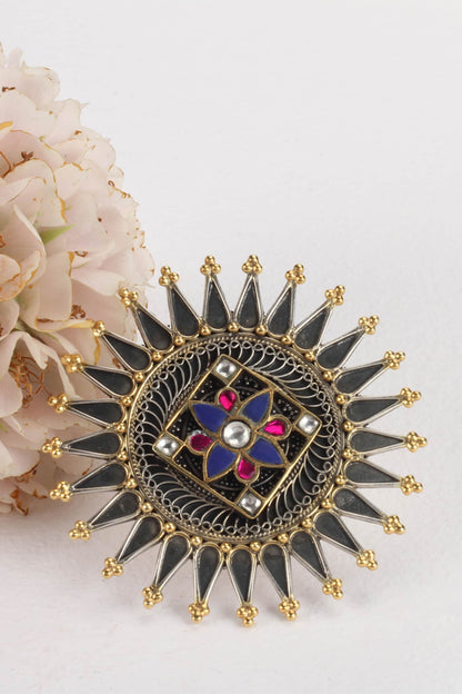 Handmade Kundan Ring 