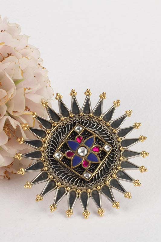 Handmade Kundan Ring 