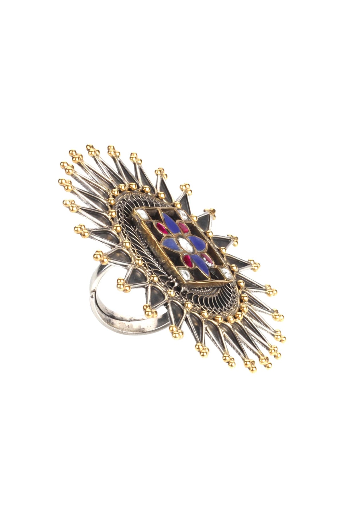 Handmade Kundan Ring 
