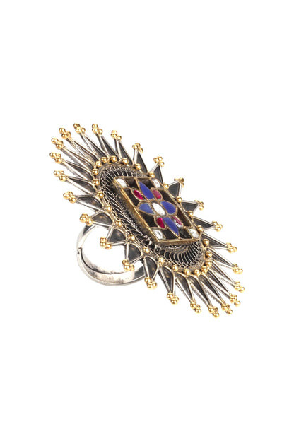 Handmade Kundan Ring 