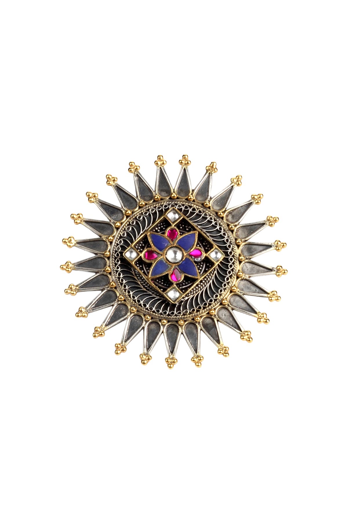 Handmade Kundan Ring 