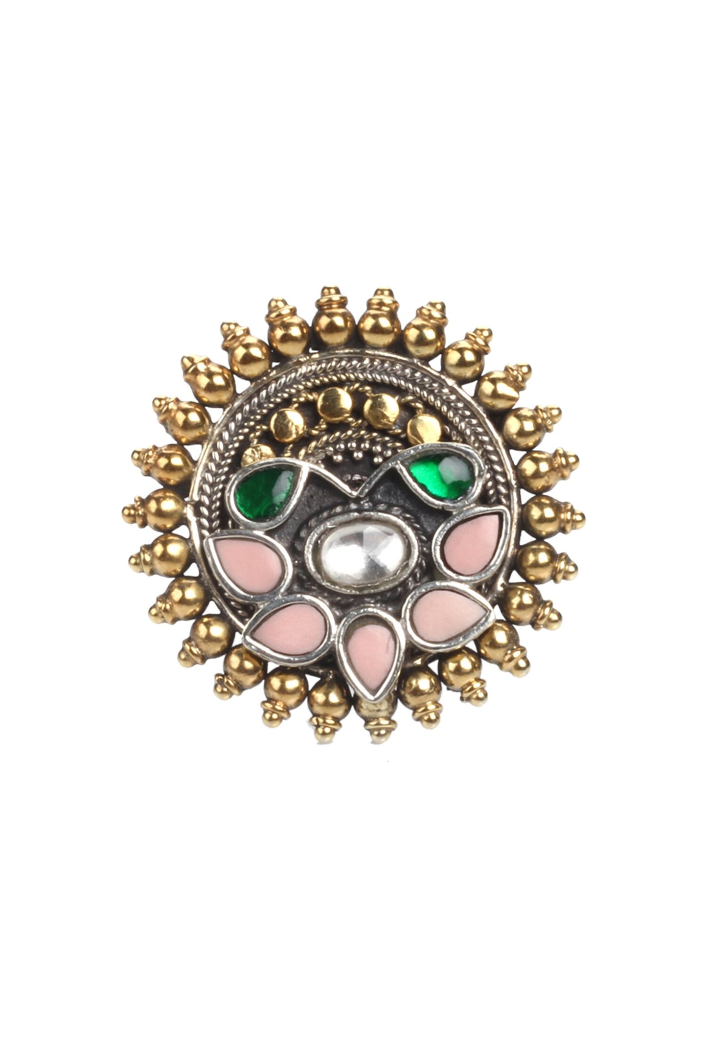 Handmade Kundan Ring 