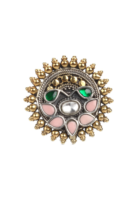 Handmade Kundan Ring 