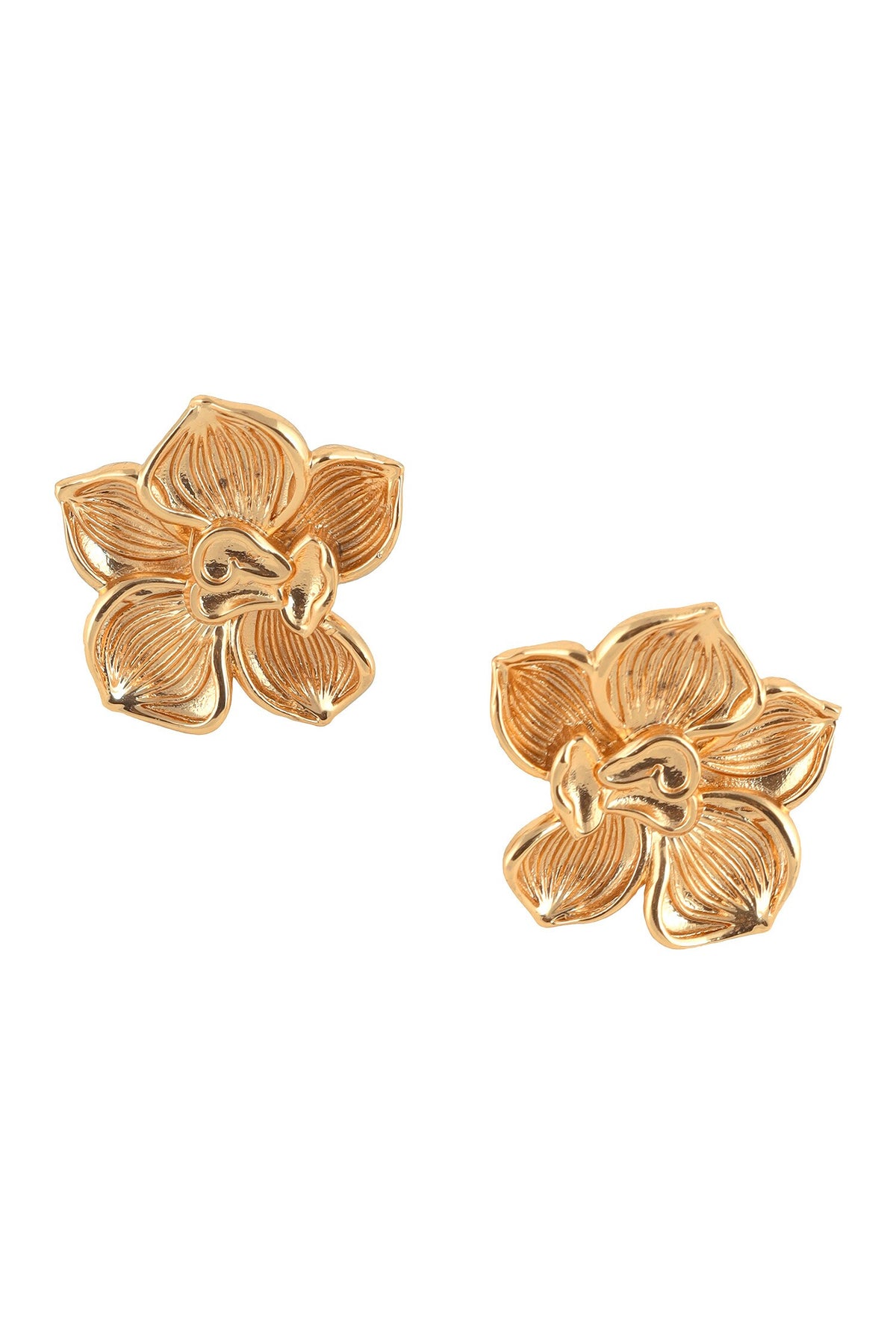 Handcrafted Fiore Floral Studs 