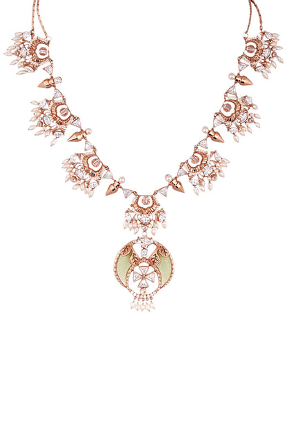 Celeste Crystal Pendant Necklace 