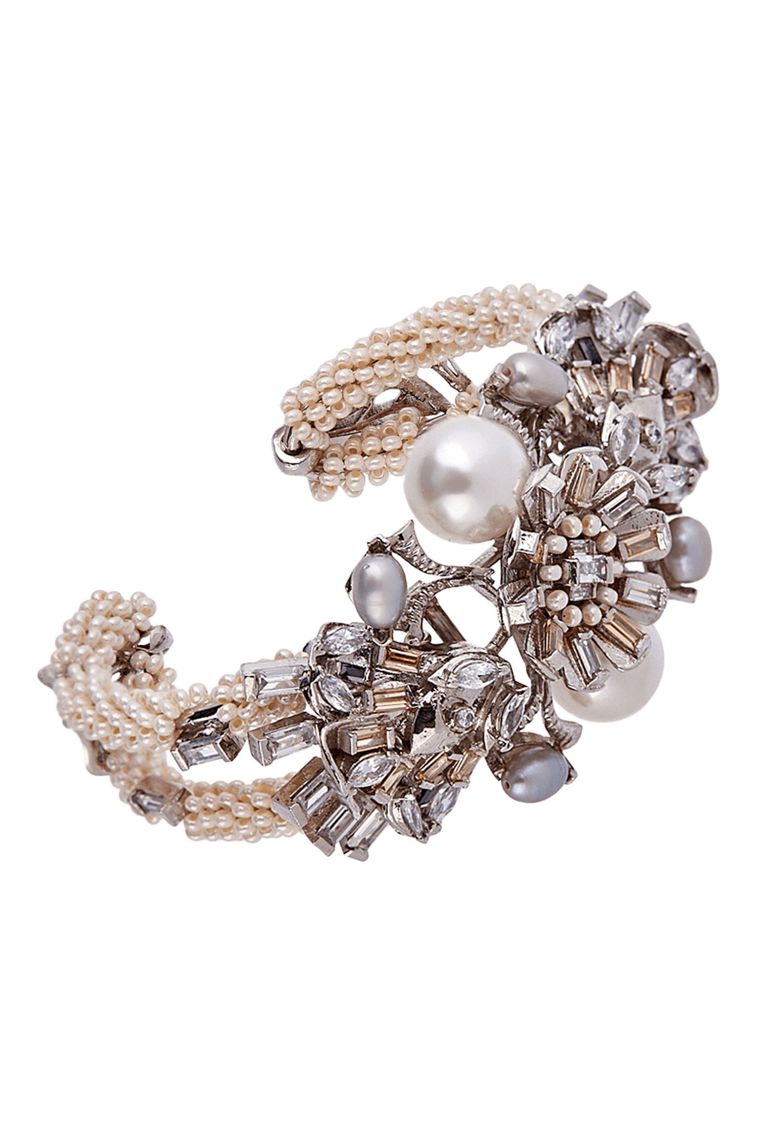 Riviera Bead Noir Cuff 