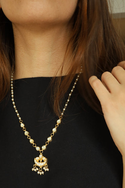 Kundan Pendant Necklace 