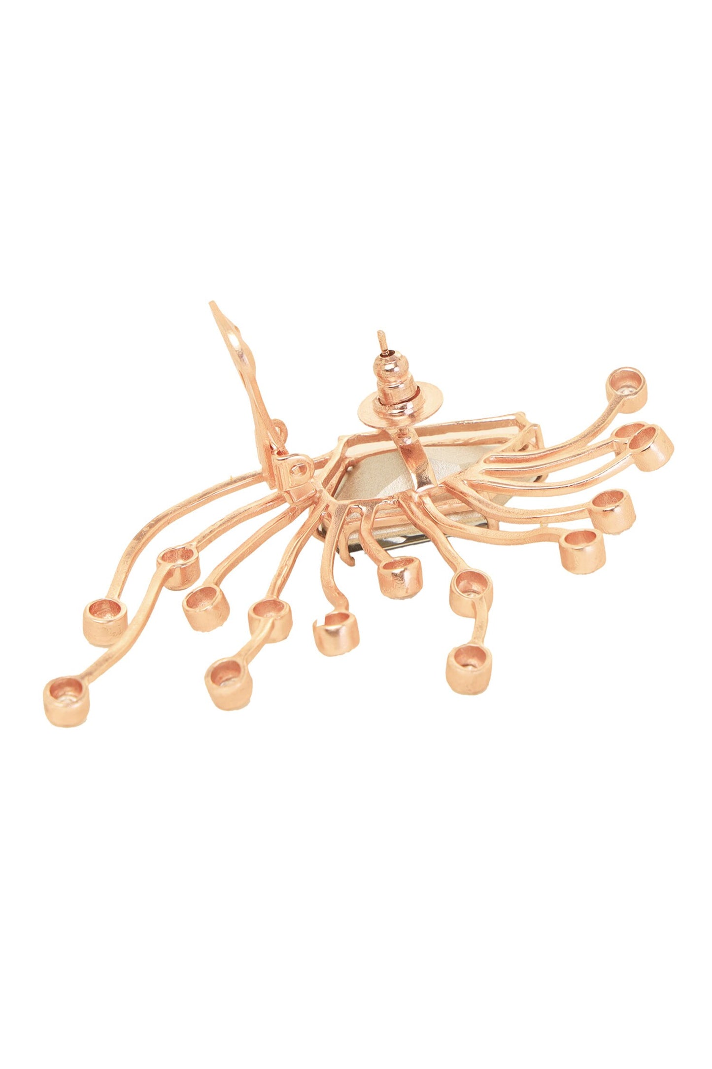Structured Tentacle Earrings 