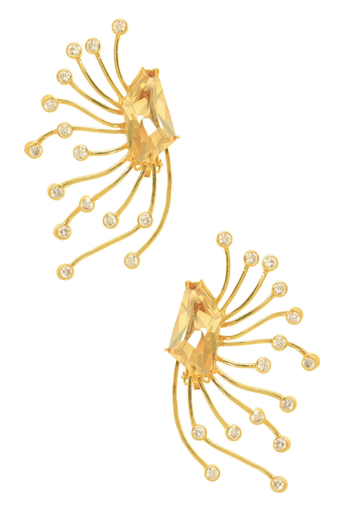 Structured Tentacle Earrings 