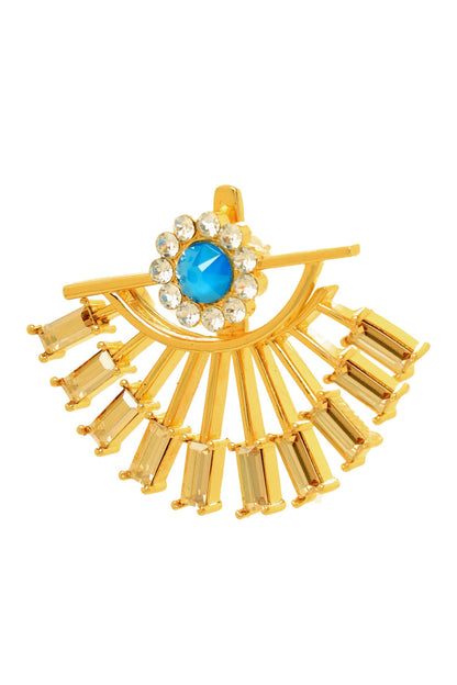 Detachable Evil Eye Earrings 