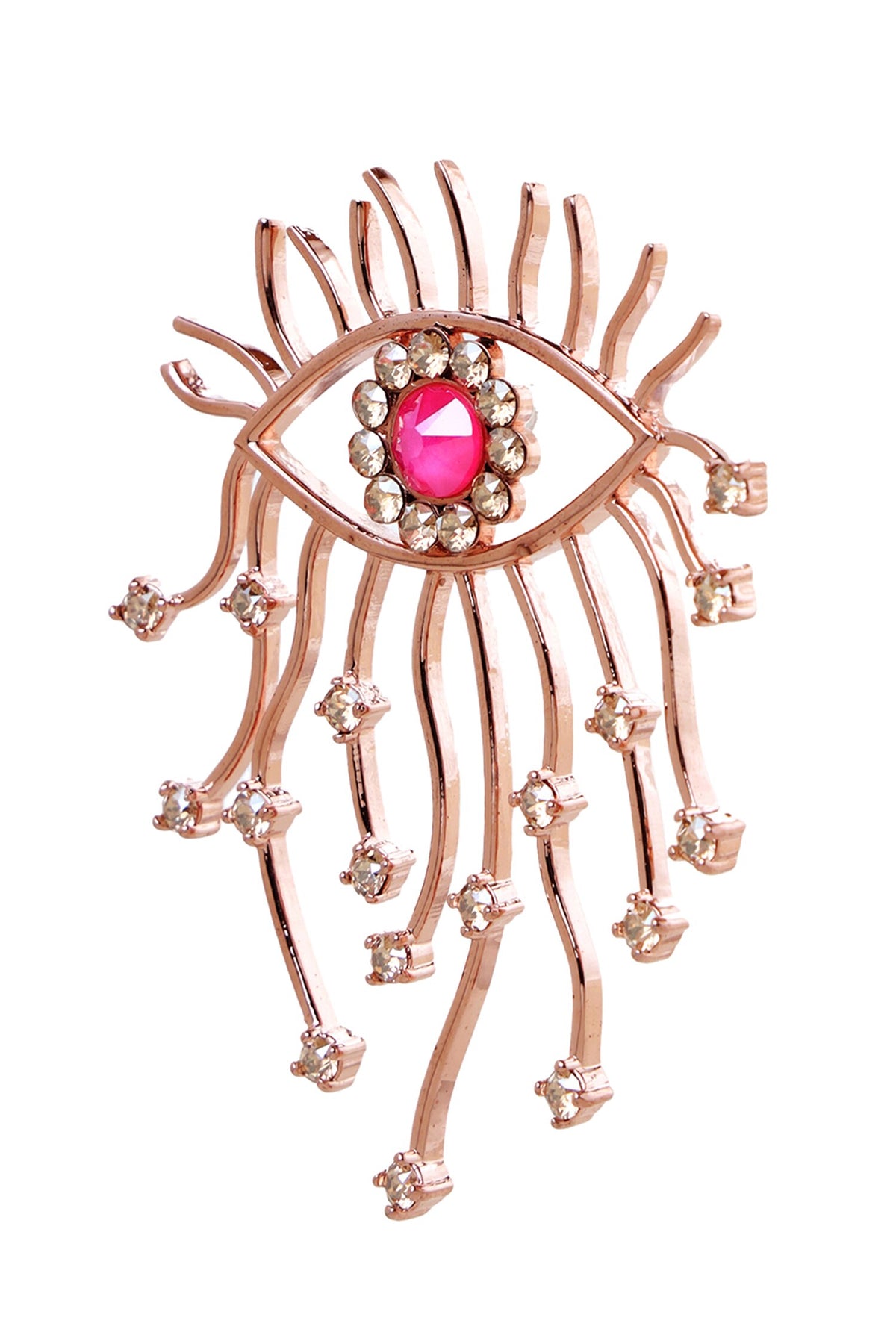 Evil Eye Studded Earrings 