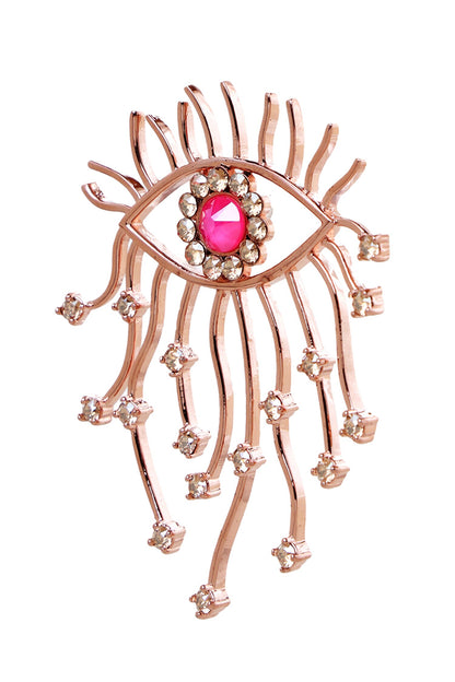 Evil Eye Studded Earrings 