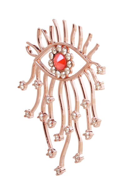 Evil Eye Studded Earrings 