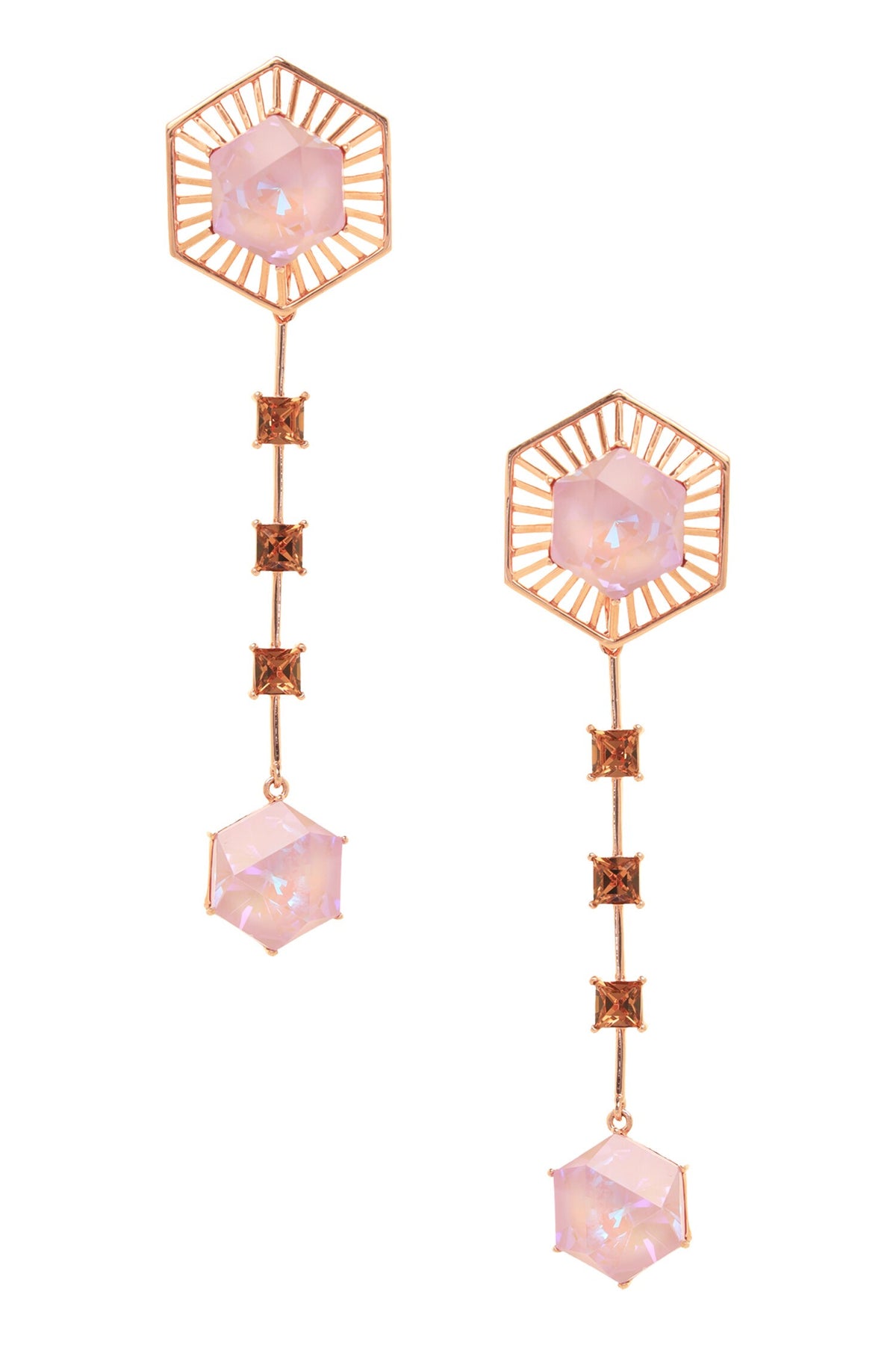 Detachable Hexagon Danglers 