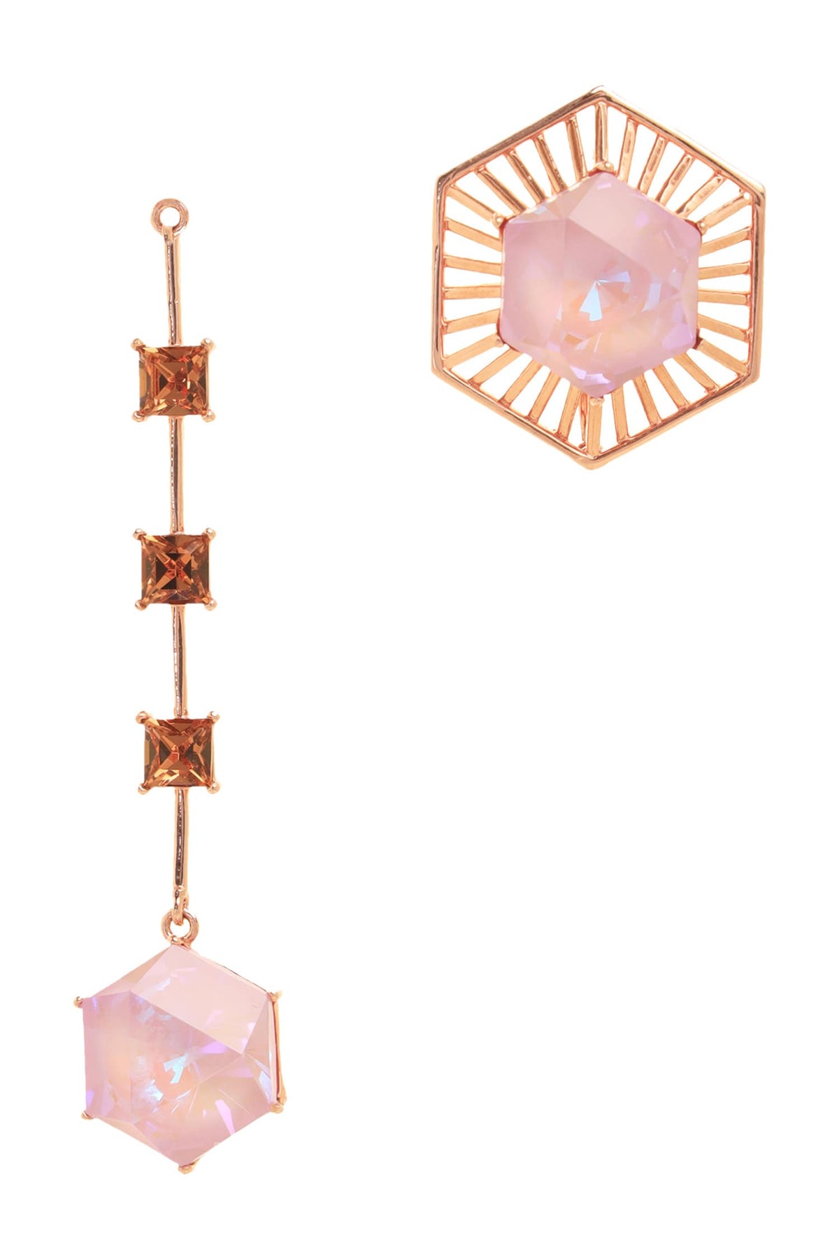 Detachable Hexagon Danglers 