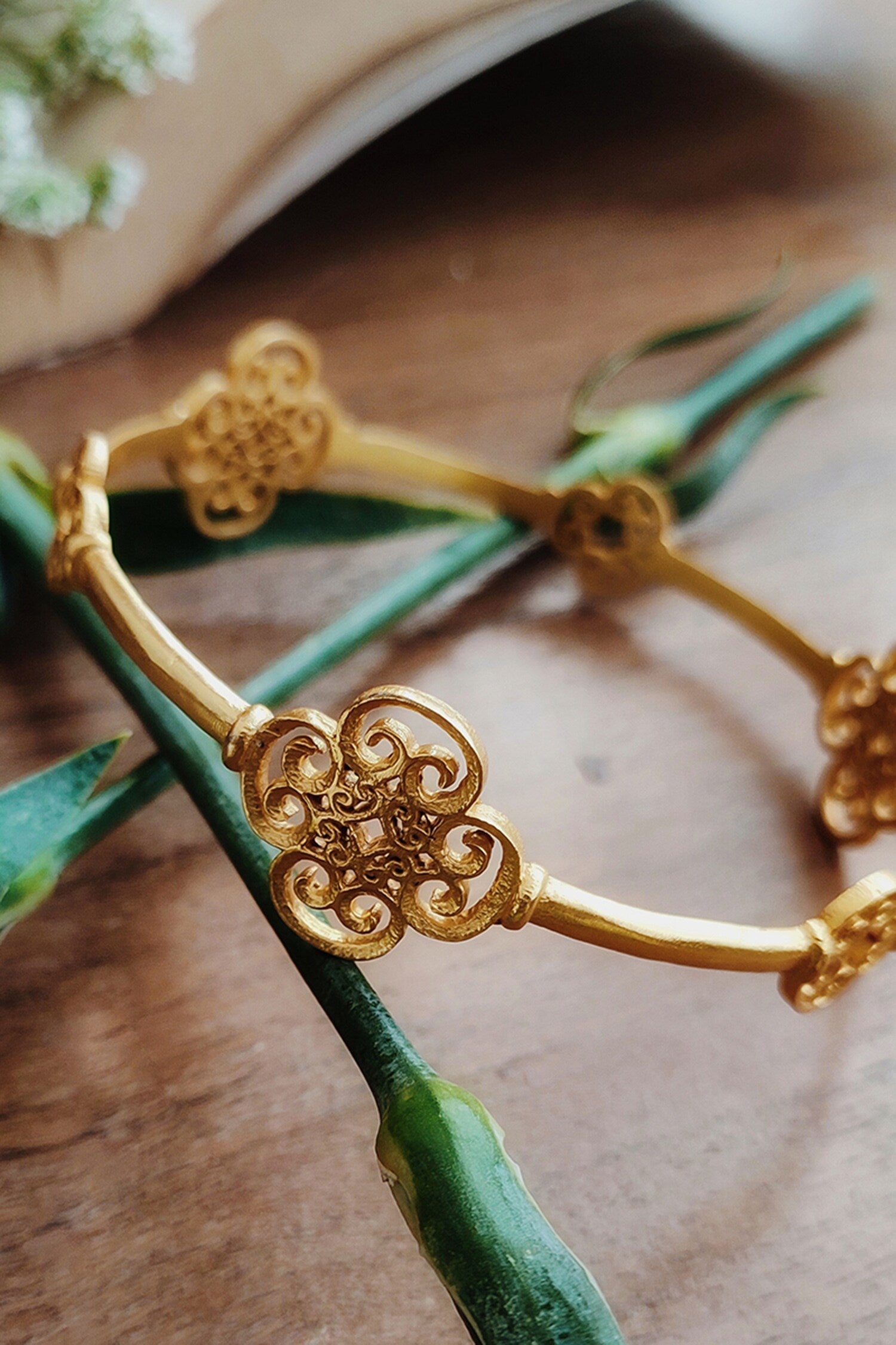 Filigree Bangle Single Pc 