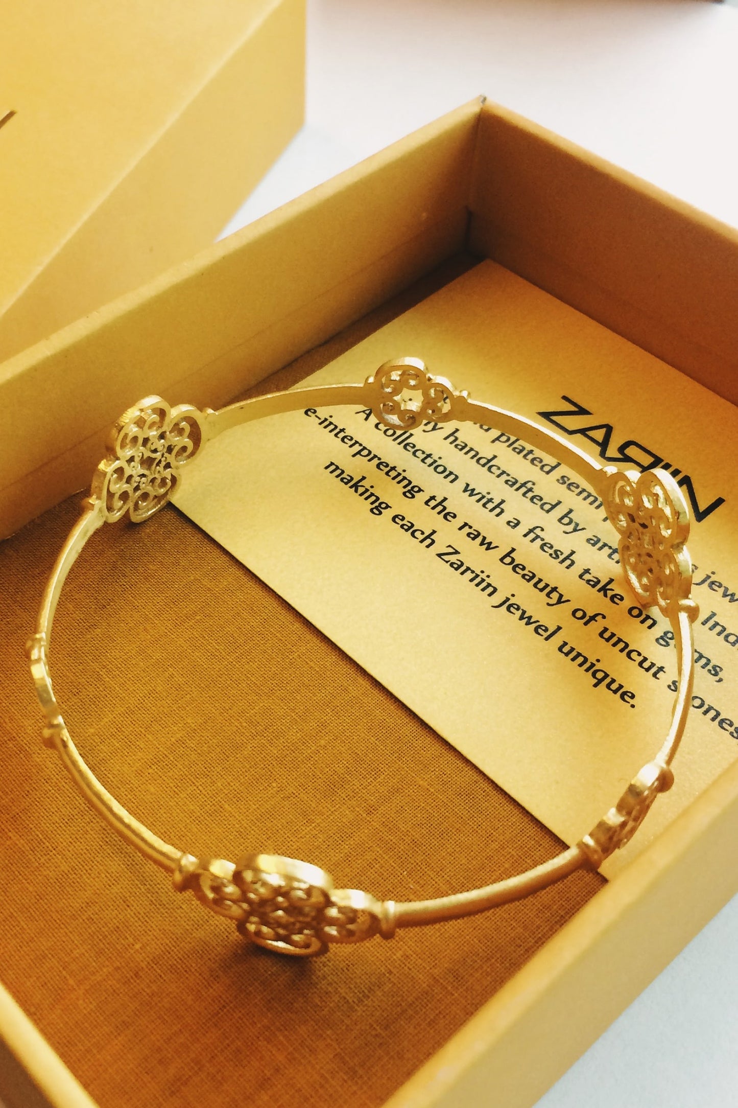 Filigree Bangle Single Pc 