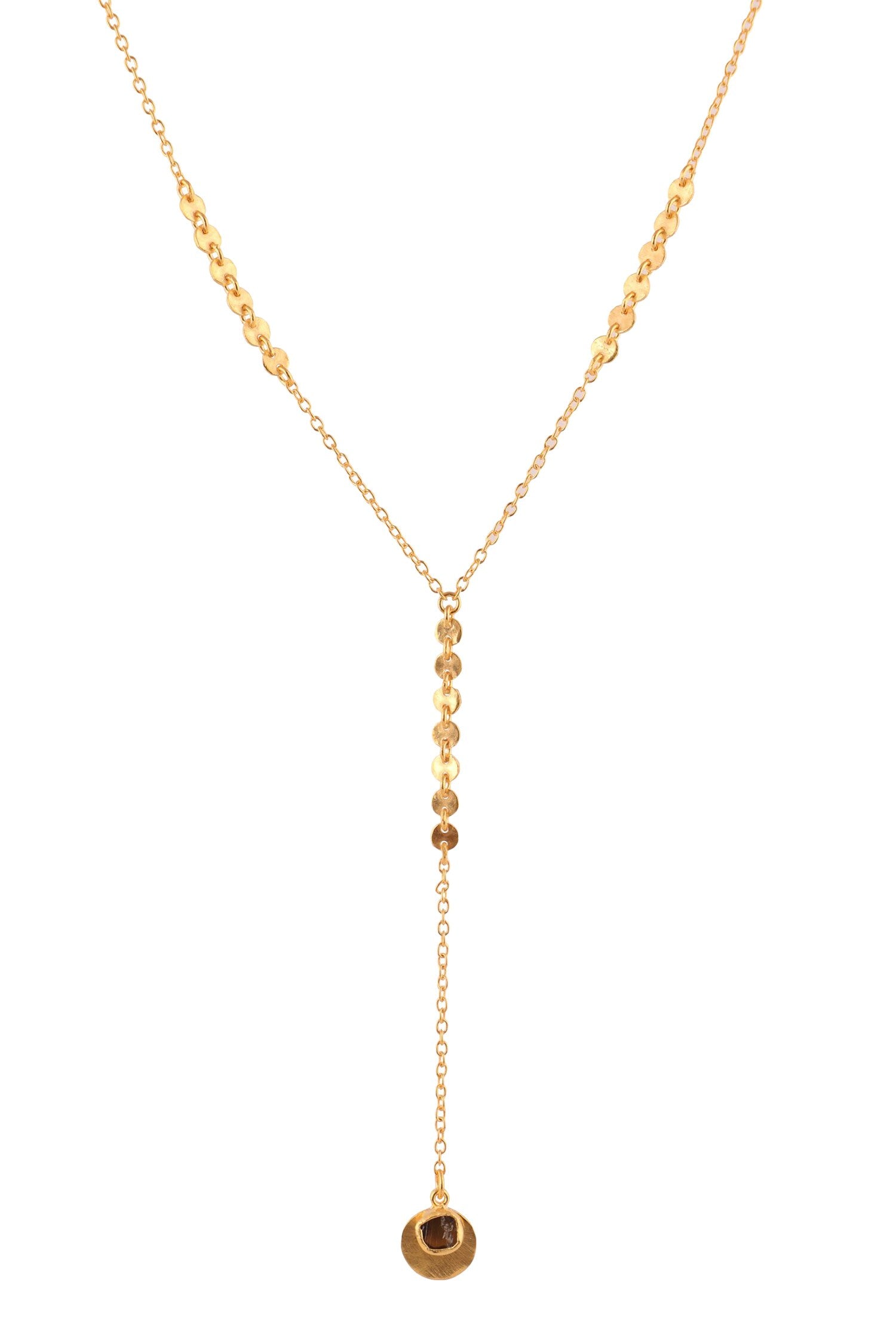 Studded Pendant Necklace 