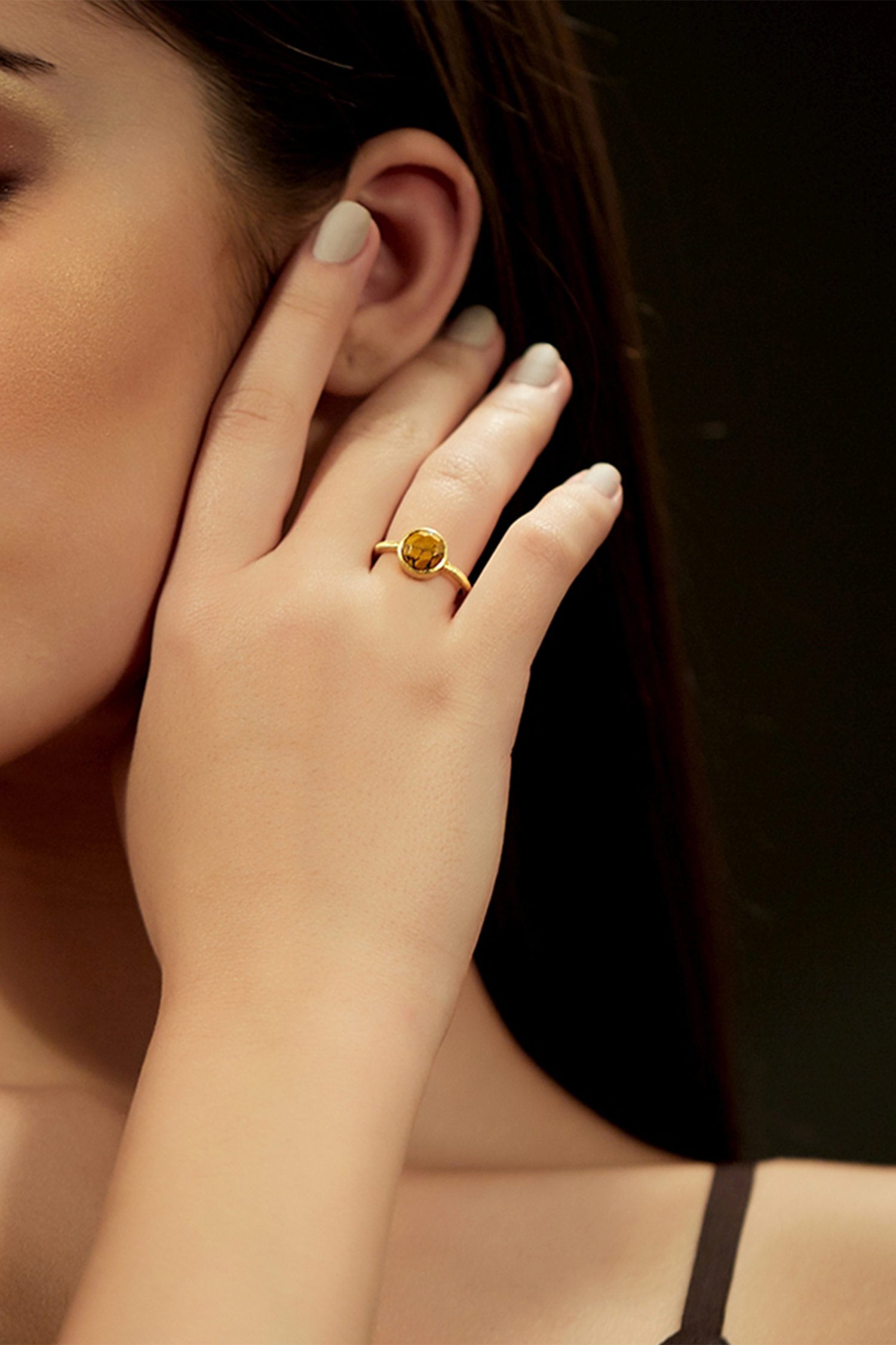 Studded Healing Ring 