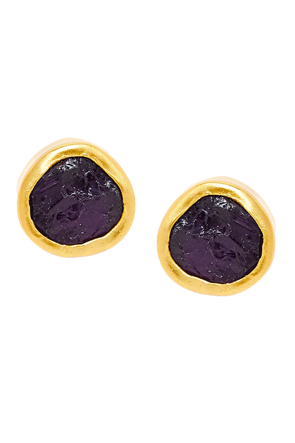 Stone Stud Earrings 