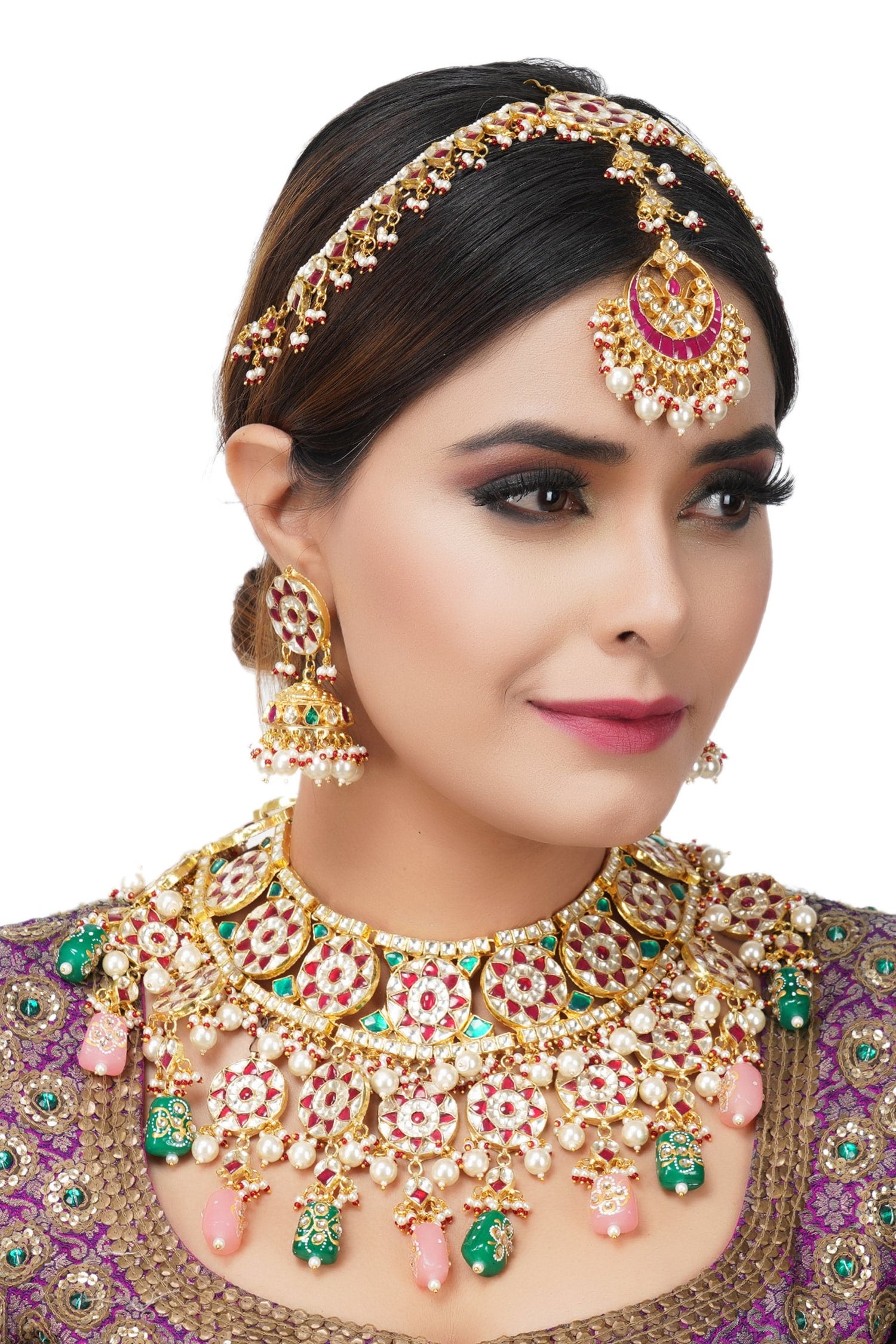 Kundan Necklace Set 