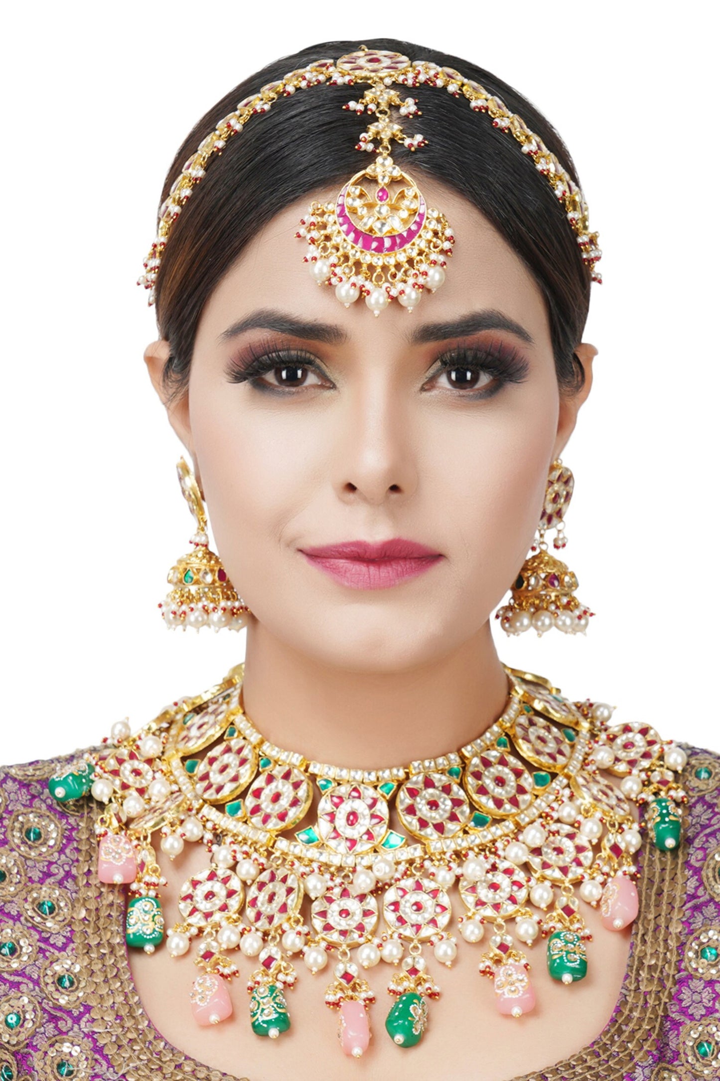 Kundan Necklace Set 