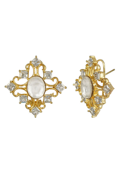 Kundan Stud Earrings 