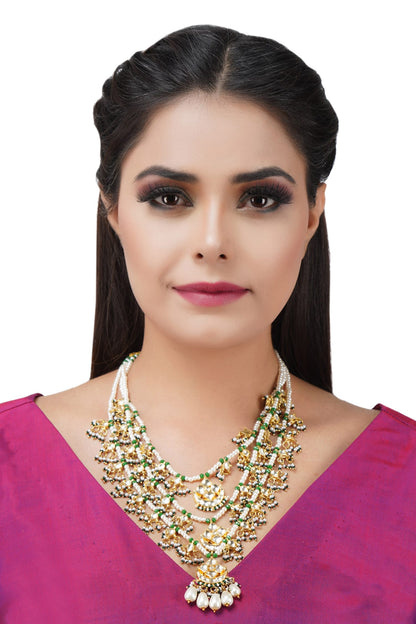 Multistrand Beaded Necklace 
