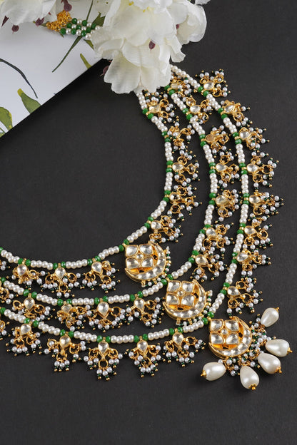 Multistrand Beaded Necklace 