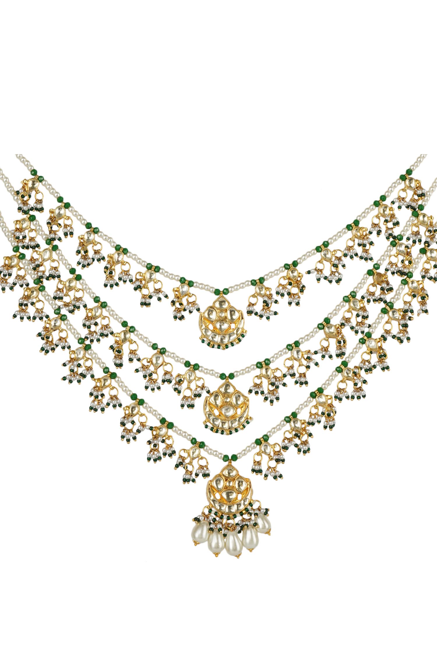 Multistrand Beaded Necklace 