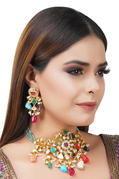 Kundan Choker Set 