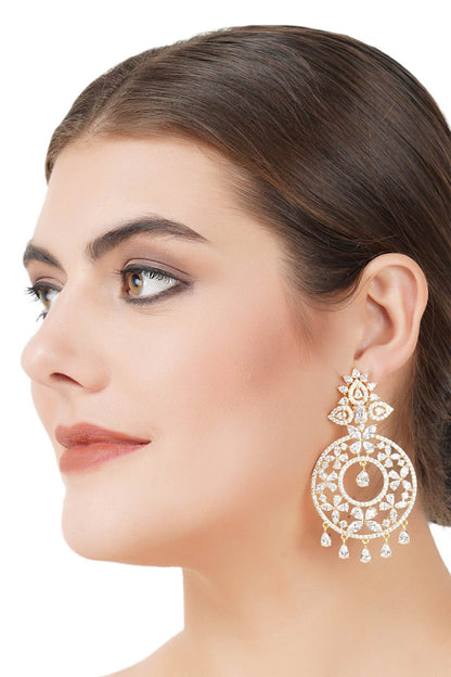 Studded Chandbali 