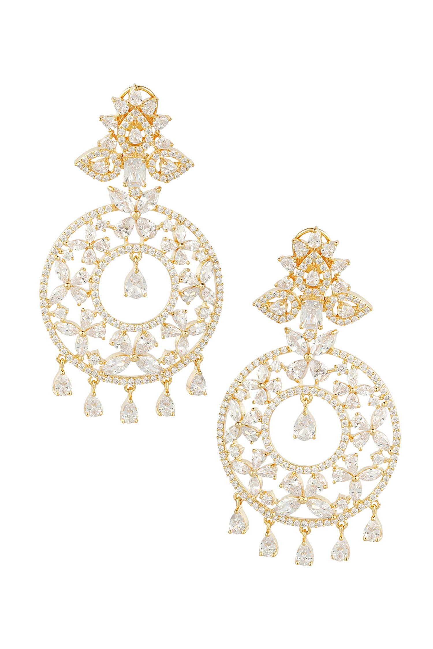 Studded Chandbali 