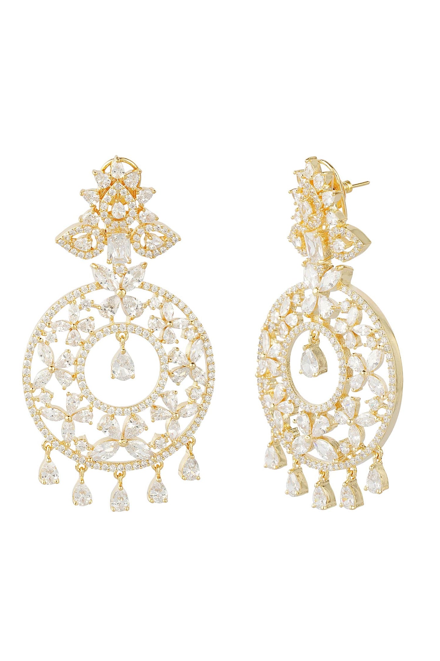 Studded Chandbali 