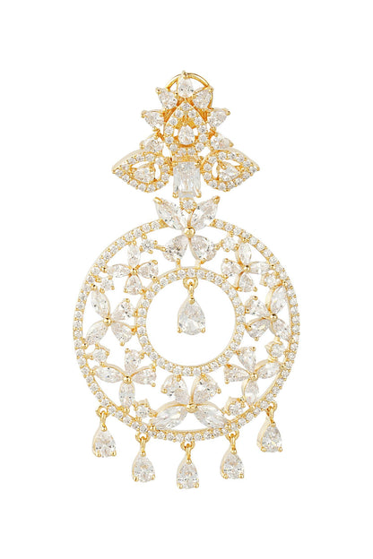 Studded Chandbali 