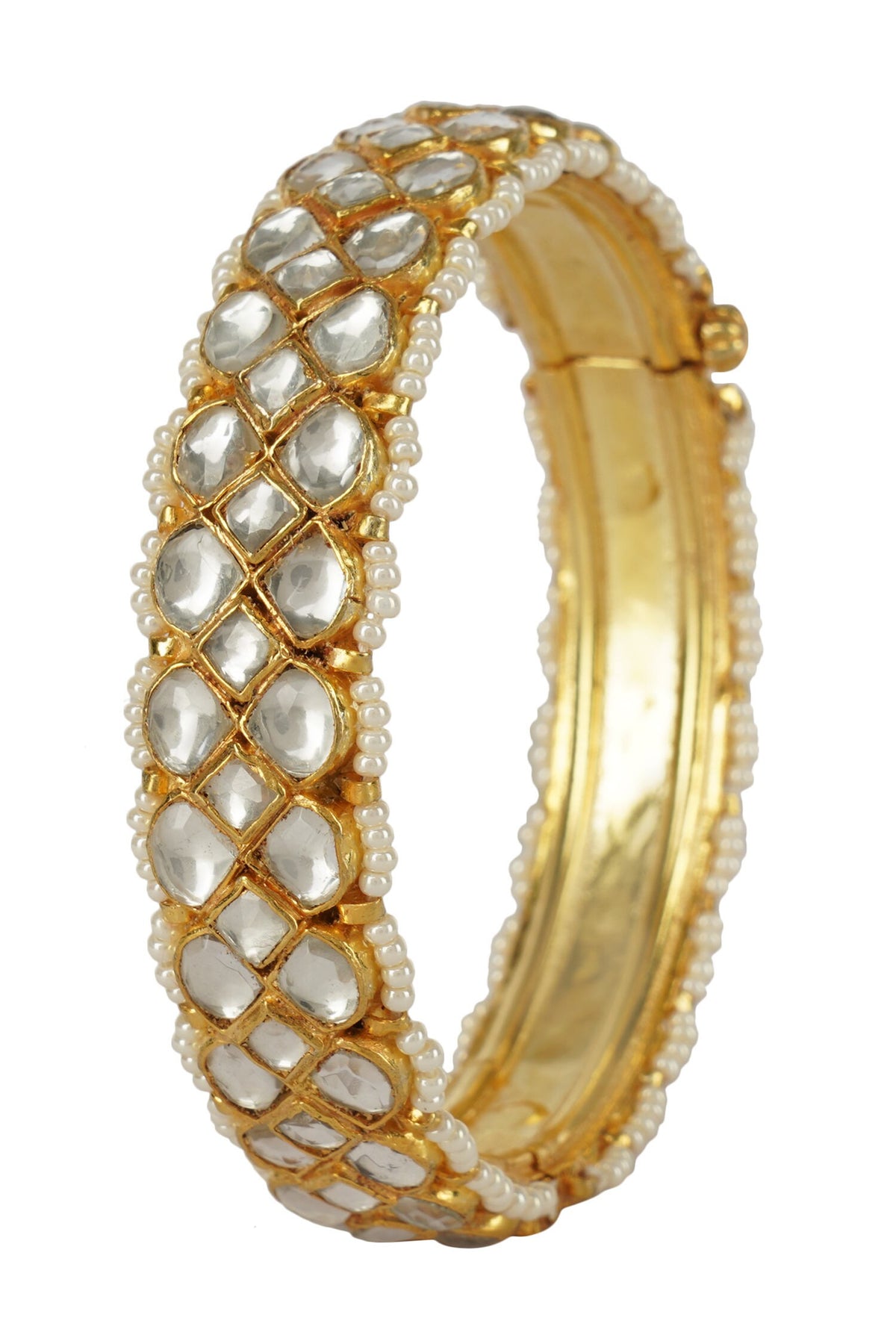 Kundan Bangles Set of 2 