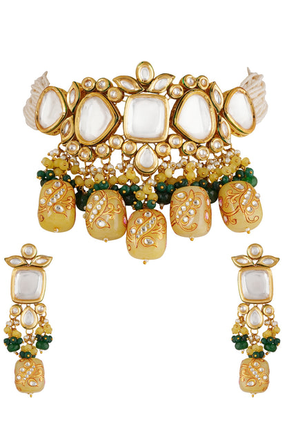 Kundan Multistrand Choker Set 